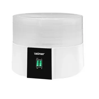 Maisto džiovyklė Zelmer ZFD1010 520 W juoda balta plastikas 30 cm