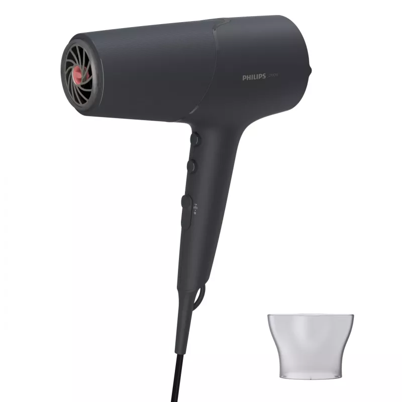 Philips 5000 serijos plaukų džiovintuvas BHD504/00 2100 W pilkas