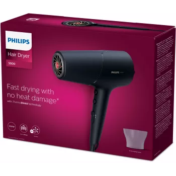 Philips 5000 serijos plaukų džiovintuvas BHD504/00 2100 W pilkas