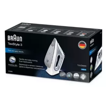 Braun TexStyle 3 SI3054GY garų lygintuvas Keraminis padas 2400 W Pilka