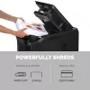 Fellowes AutoMax 600M popieriaus smulkintuvas Mikro pjovimo smulkinimas 60 dB 23 cm Juoda