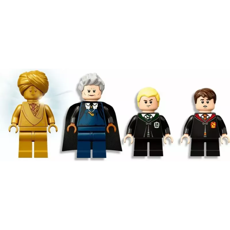 LEGO Haris Poteris rinkinys Hogvartso pirmoji skraidymo pamoka 76395 su Hario ir Drako minifigūromis
