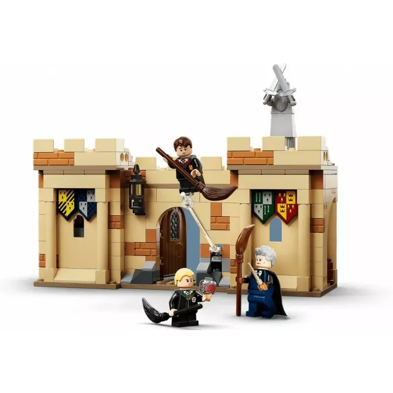 LEGO Haris Poteris rinkinys Hogvartso pirmoji skraidymo pamoka 76395 su Hario ir Drako minifigūromis