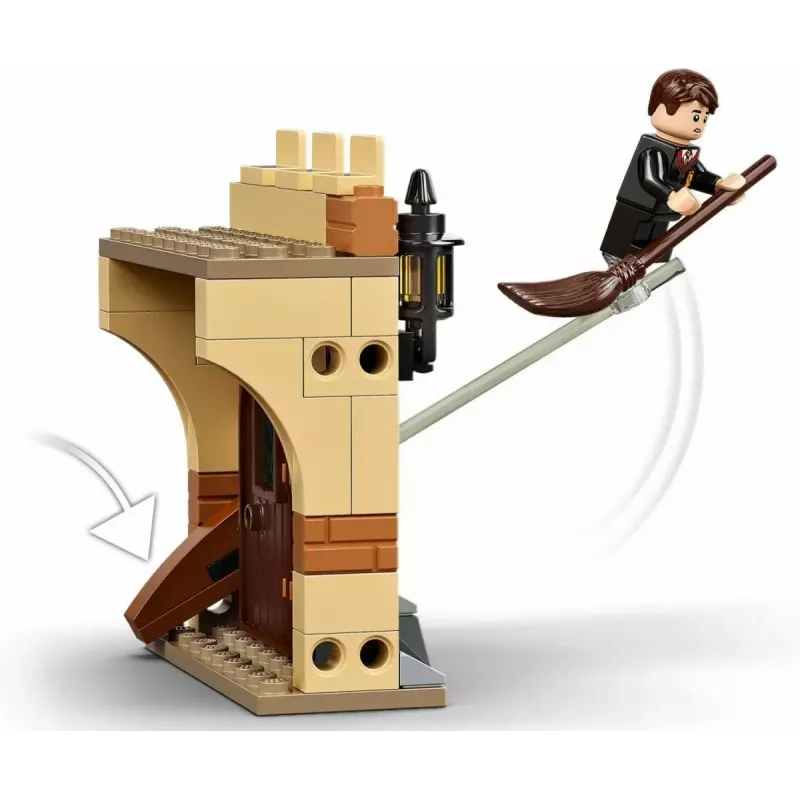 LEGO Haris Poteris rinkinys Hogvartso pirmoji skraidymo pamoka 76395 su Hario ir Drako minifigūromis
