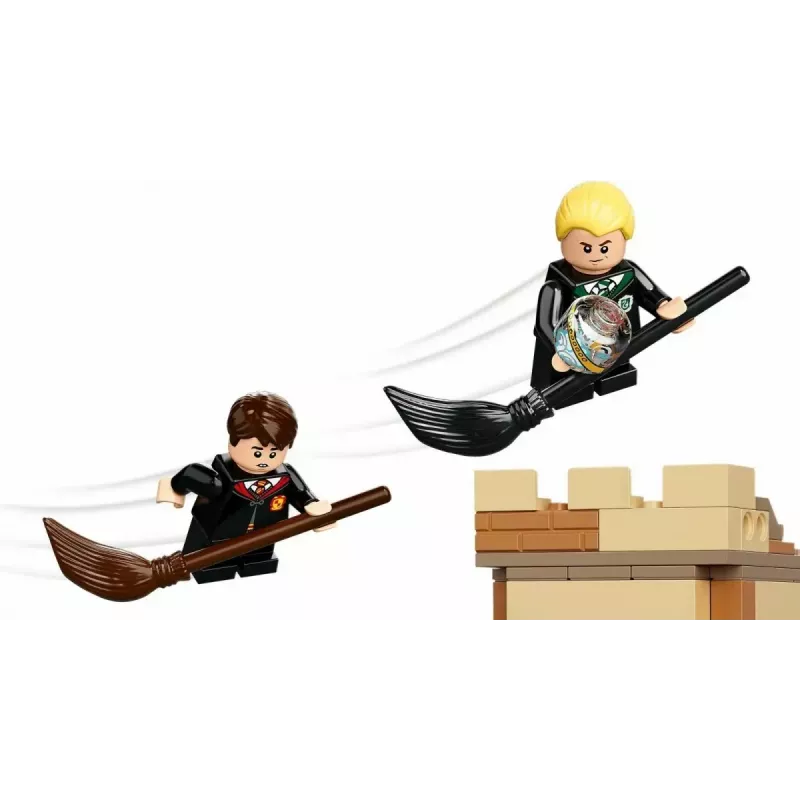 LEGO Haris Poteris rinkinys Hogvartso pirmoji skraidymo pamoka 76395 su Hario ir Drako minifigūromis
