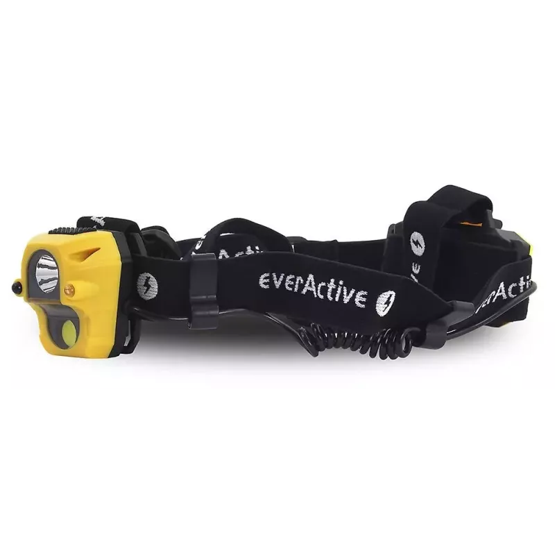 Headband flashlight Everactive HL250 LED 3W Geltona