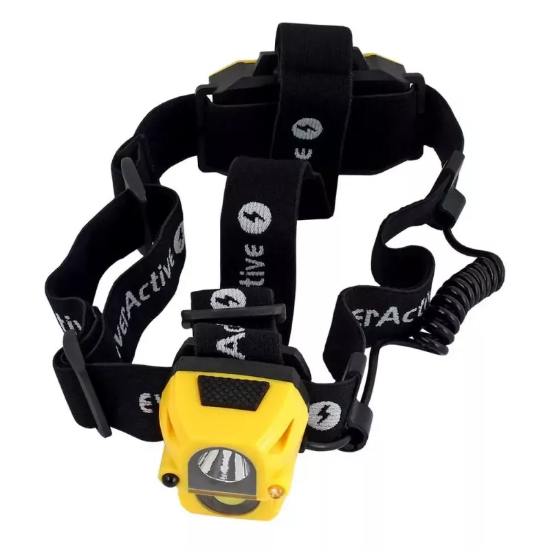 Headband flashlight Everactive HL250 LED 3W Geltona