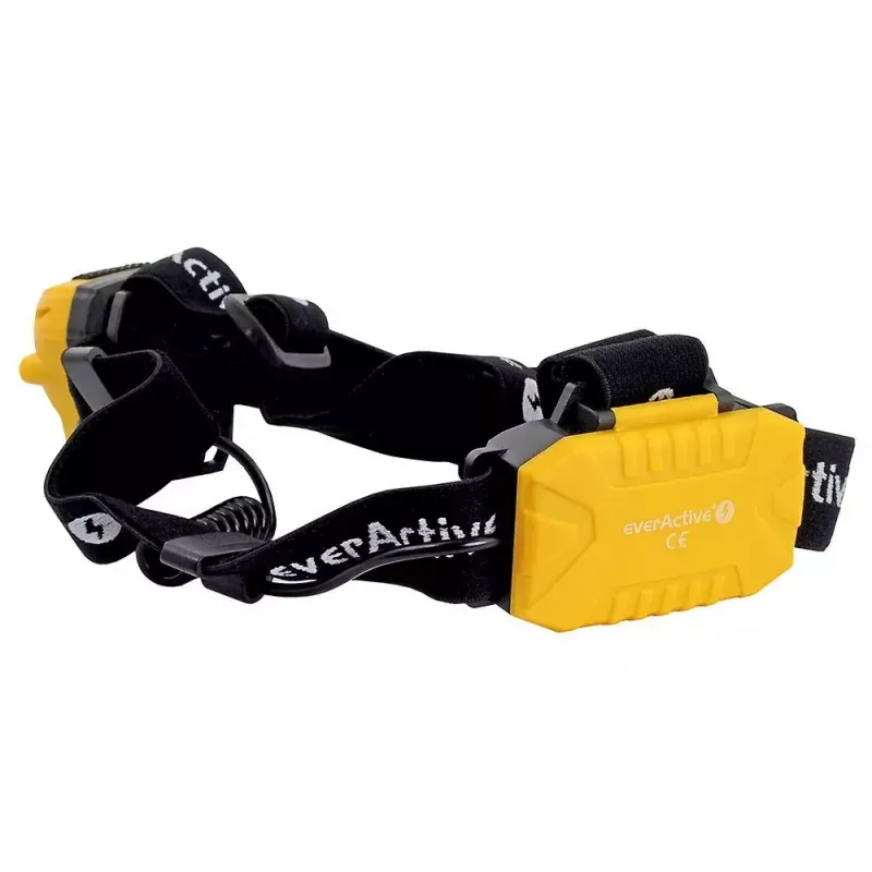 Headband flashlight Everactive HL250 LED 3W Geltona