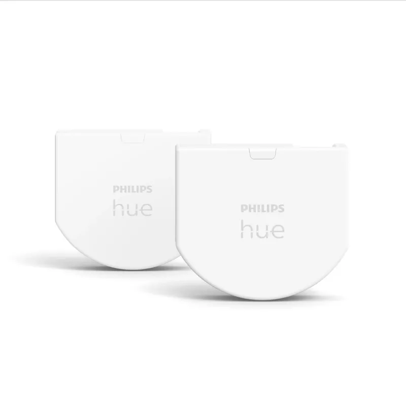 Philips Hue sieninio jungiklio modulis, 2 vnt., belaidis, baltas, IP20, plastikas, IP20, III