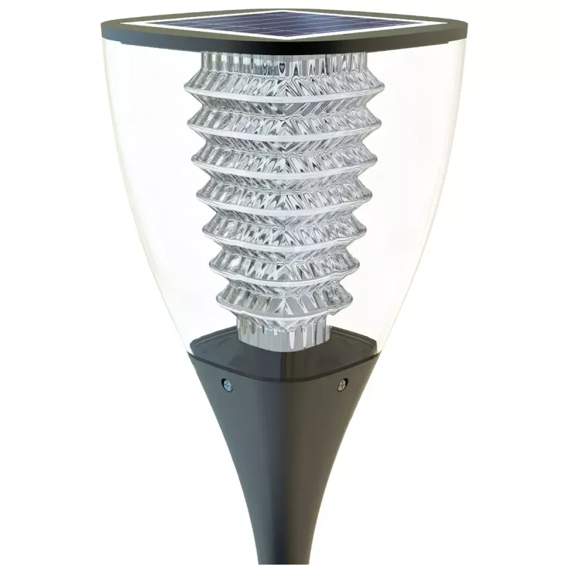 Lauko stulpinis apšvietimas PowerNeed ESL-25H LED Juoda IP65
