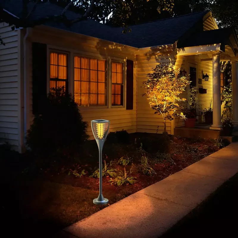 Lauko stulpinis apšvietimas PowerNeed ESL-25H LED Juoda IP65