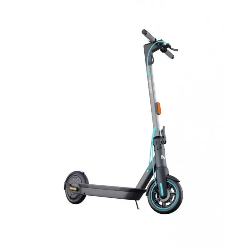 Elektrinis paspirtukas Motus Scooty 10 GEN5 — 350 W variklis, 36 V/15 Ah baterija, 10 colių ratai, maksimalus greitis 20 km/val., IP54, sulankstomas