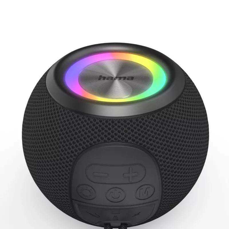 Hama 00188237 nešiojamas/vakarėlių garsiakalbis Mono nešiojamas garsiakalbis Juoda 5 W