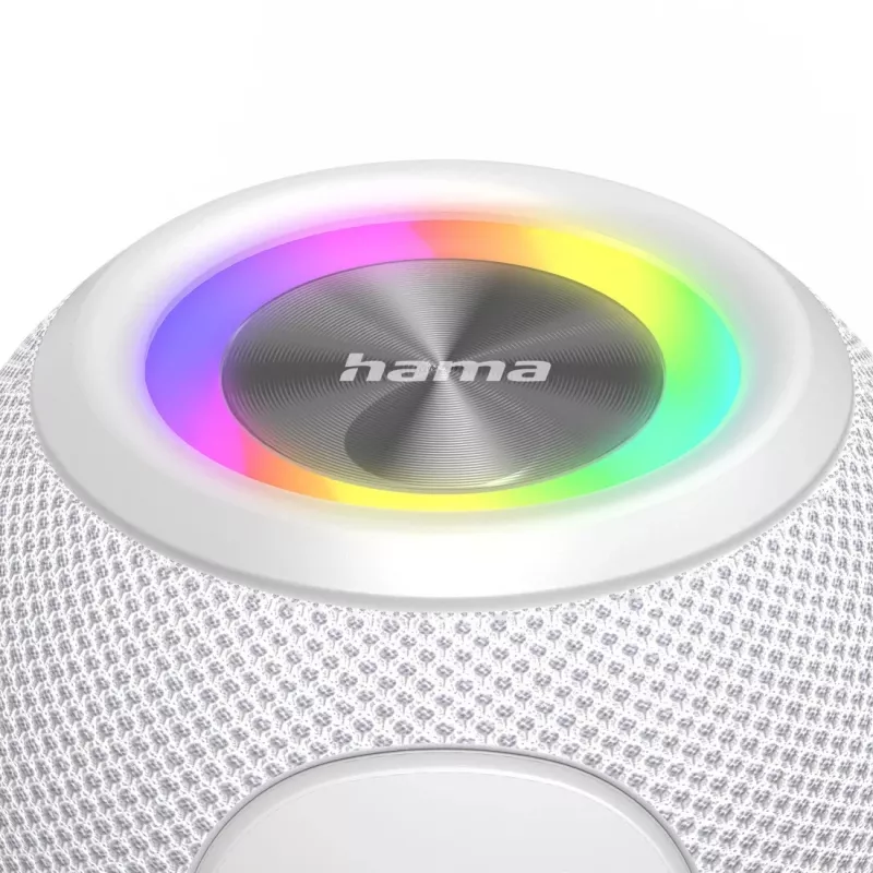 Hama 00188238 nešiojamas/vakarėlių garsiakalbis Mono nešiojamas garsiakalbis Baltas 5 W