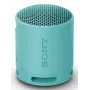 Sony SRS-XB100 – belaidis „Bluetooth“ nešiojamasis garsiakalbis, patvarus IP67 atsparus vandeniui ir dulkėms, 16 valandų baterija, ekologiškas, skirtas lauke ir kelionėms, mėlynas