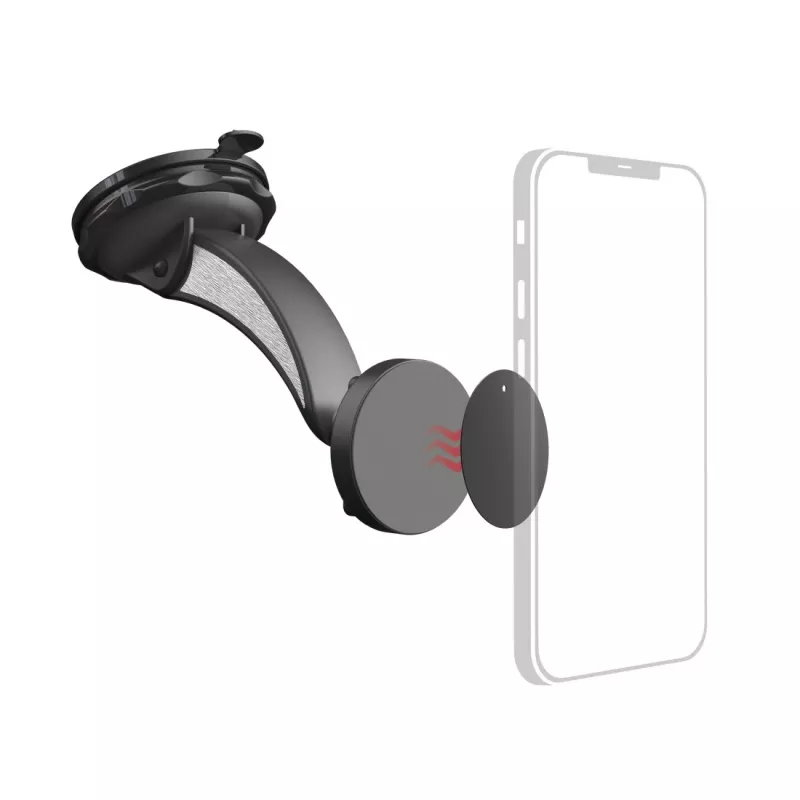 Pasyvus laikiklis Hama Magnet 00201512 juodas, skirtas mobiliesiems telefonams / išmaniesiems telefonams