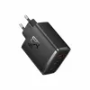 Greitasis įkroviklis Baseus Cube Pro 65W — 3 prievadai (2×USB-C, 1×USB-A), 110–240V, kintamoji srovė, vidaus, universalus suderinamumas, juodas, 0,154 kg