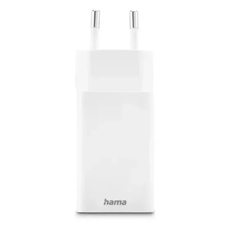 Hama 00201993 mobiliojo įrenginio įkroviklis Mobilusis telefonas, Nešiojamasis kompiuteris, Išmanusis telefonas, Planšetinis kompiuteris Balta AC Greitas įkrovimas Vidinis