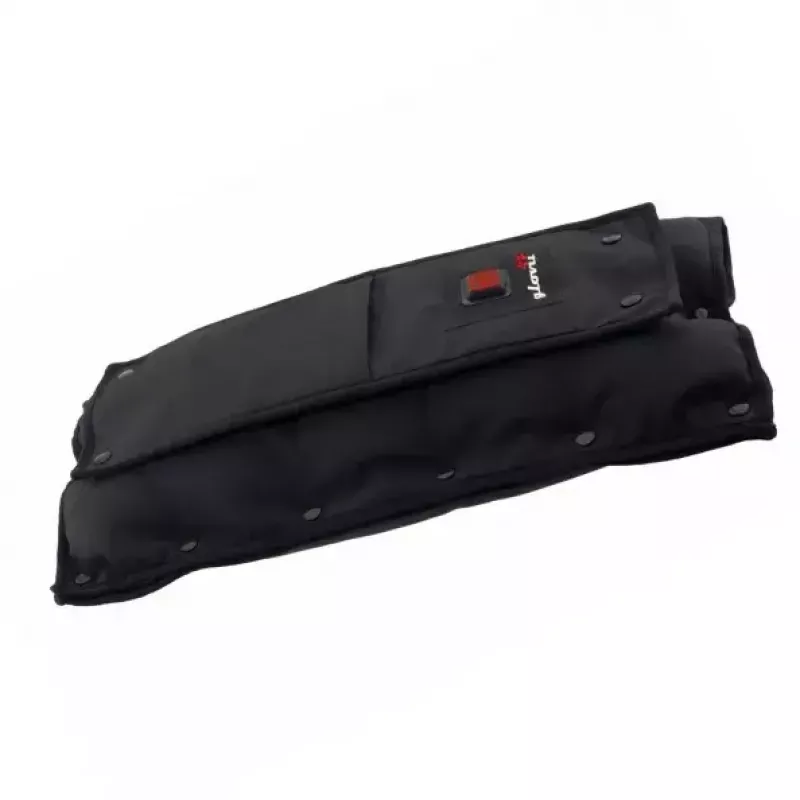Nugaros apsauga Glovii GF41 Šildanti mova 4in1 Unisex Juoda Pilka