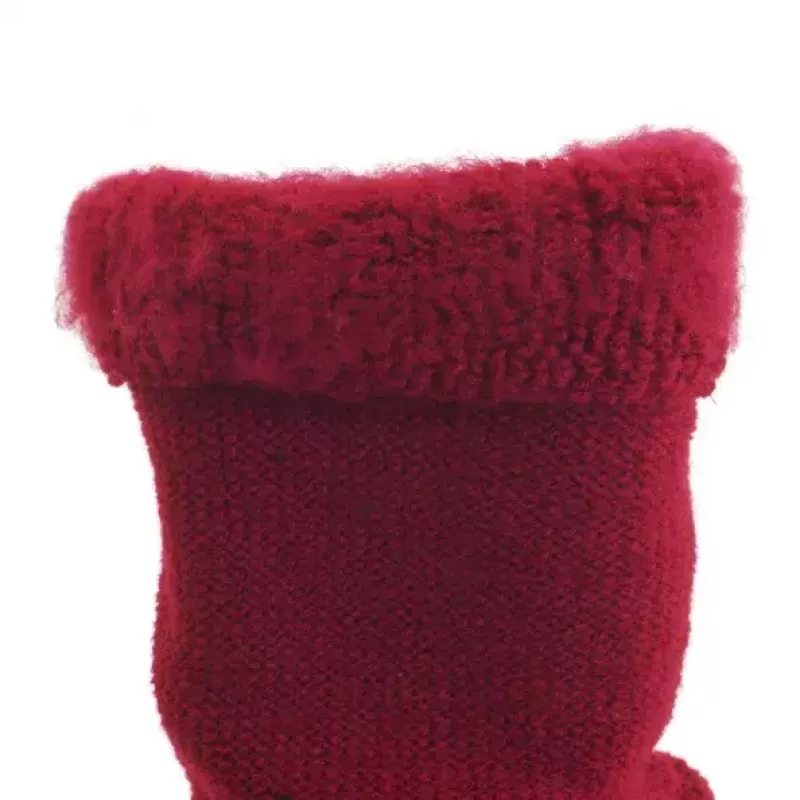 Sportinės kojinės Glovii GQ3L L, unisex šildomos medvilninės kojinės su integruotu kaitinimo elementu, temperatūros valdymu, raudonos