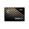 2,5 colio SATA III SSD MSI SPATIUM S270 240GB — 3D NAND, 6 Gbit/s, 400 MB/s
