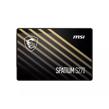 2,5 colio SATA III SSD MSI SPATIUM S270 960 GB — 500 MB/s skaitymo, 450 MB/s rašymo, 3D NAND