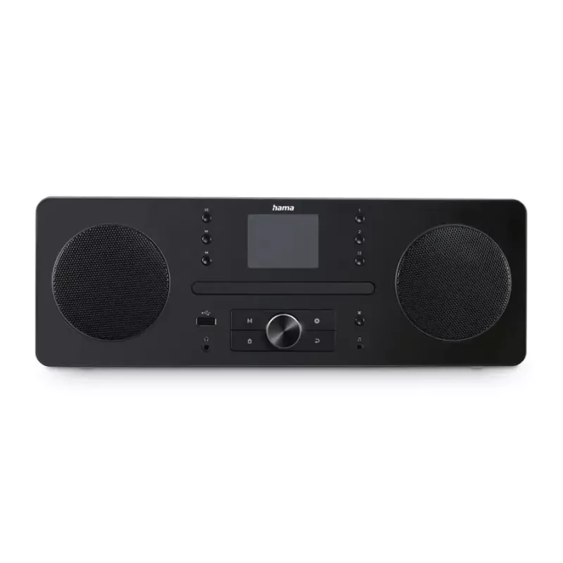 Hama DIR1570CBT juoda, pilka nešiojamasis CD grotuvas