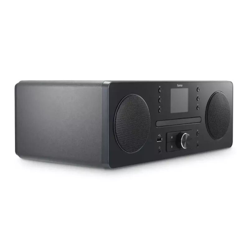 Hama DIR1570CBT juoda, pilka nešiojamasis CD grotuvas