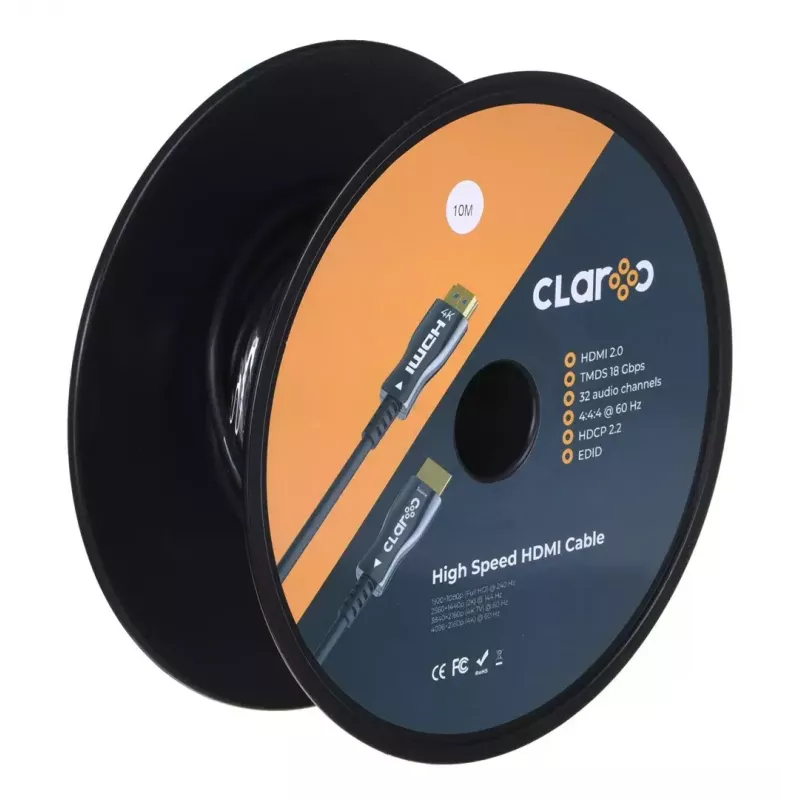 HDMI laidas claroc FEN-HDMI-20-10M — 10,0 m, 4K@60Hz