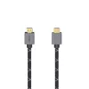 Hama 00200504 HDMI kabelis 2 m HDMI A tipo (standartinis) juoda, pilka