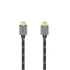 Hama 00200504 HDMI kabelis 2 m HDMI A tipo (standartinis) juoda, pilka
