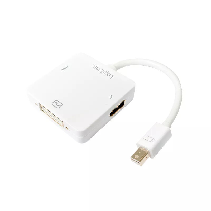 Vaizdo kabelio adapteris LogiLink CV0045A 0,15 m Baltas