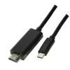 USB grafikos adapteris LogiLink UA0329 juodas