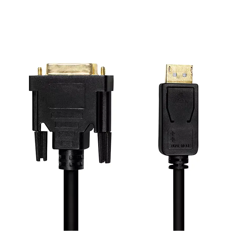 Video kabelio adapteris LogiLink CV0130 1m DisplayPort DVI juoda