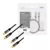 Audio laidas LogiLink CA1208 7,5 m 2 x RCA juodas
