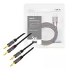 Garso laidas LogiLink CA1211 5m 2x banana juodas