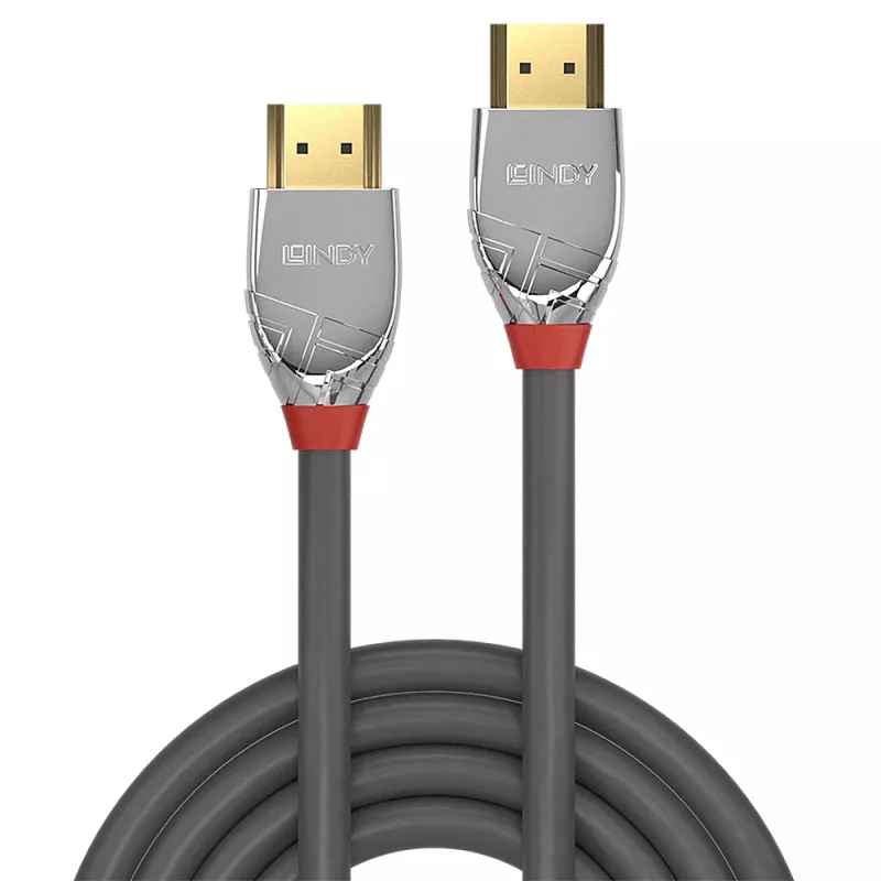 Lindy 2 m didelės spartos HDMI laidas, Cromo Line