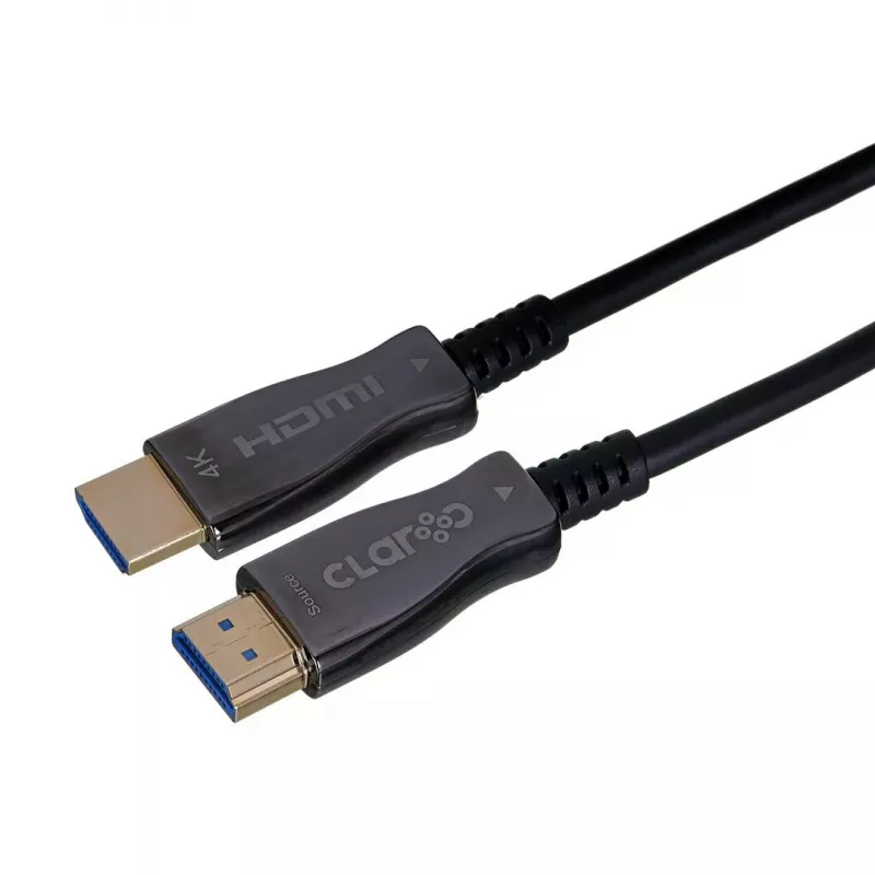HDMI šviesolaidinis kabelis claroc FEN-HDMI-20-40M, aktyvusis optinis kabelis (AOC) HDMI 2.0, 4K, 40 m