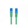 Tinklo kabelis LANBERG PCF6A-10CC-2000-G Cat6a S/FTP 20 m LSZH, RJ-45, žalias