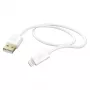Hama Charging kabelis, USB-A - Lightning, 1.5 m, White
