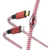 Hama atspindintis laidas 1,5 m raudonas Lightning į USB C 3 A