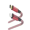 Hama atspindintis laidas 1,5 m raudonas Lightning į USB C 3 A
