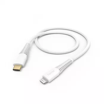 Lightning kabelis Hama 00201603 1.5 m Baltas 3 A USB C