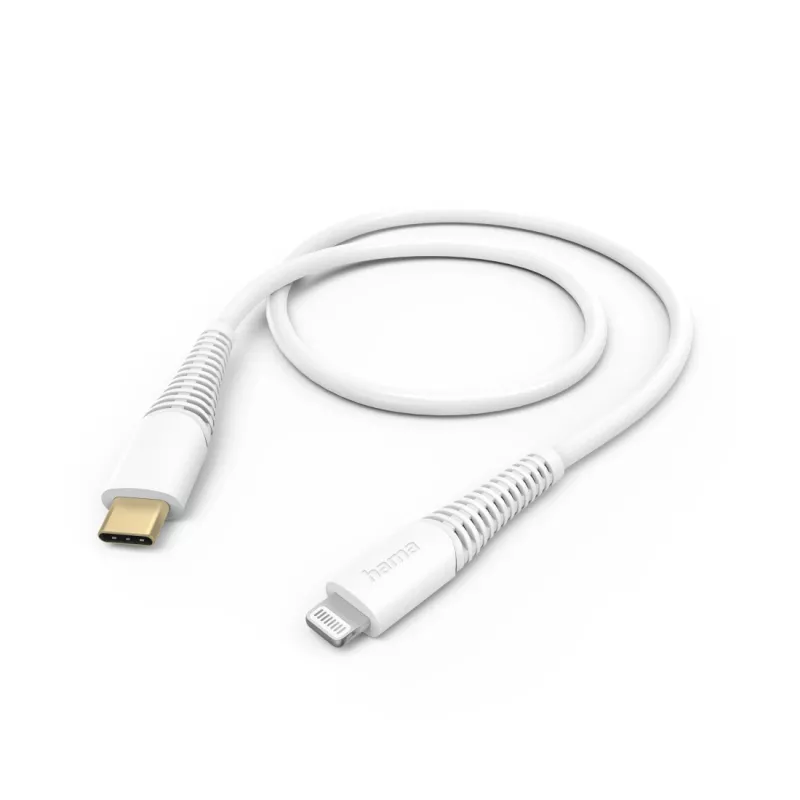 Lightning kabelis Hama 00201603 1.5 m Baltas 3 A USB C