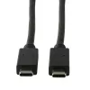 USB laidas LogiLink CU0128 USB 3.2 Gen 2 0,5 m juodas