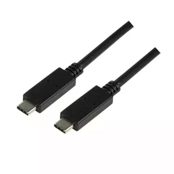USB laidas LogiLink CU0128 USB 3.2 Gen 2 0,5 m juodas