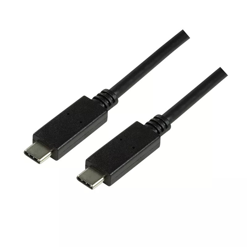 USB laidas LogiLink CU0128 USB 3.2 Gen 2 0,5 m juodas
