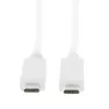 USB laidas LogiLink CU0131 USB 3.2 Gen 2 1m USB C balta