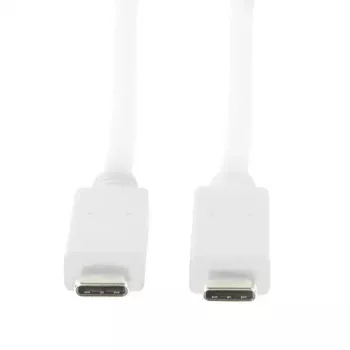 USB laidas LogiLink CU0131 USB 3.2 Gen 2 1m USB C balta