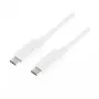 USB laidas LogiLink CU0131 USB 3.2 Gen 2 1m USB C balta